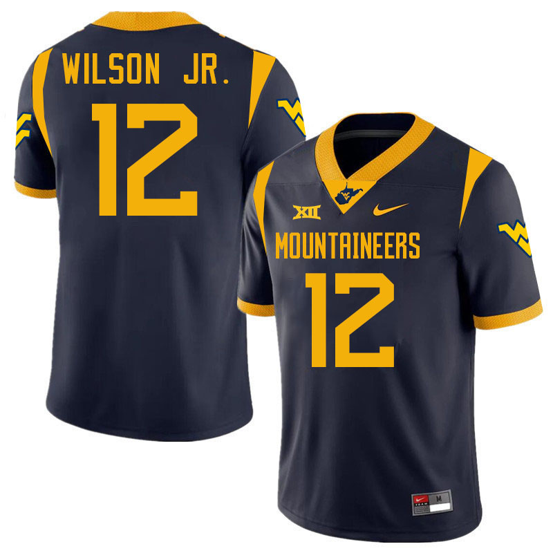 Anthony Wilson Jr. WVU Jersey,West Virginia Mountaineers #12 Anthony Wilson Jr. Jersey Youth-Navy